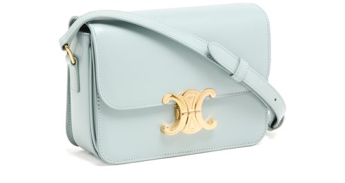 CELINE Teen Triomphe bag in shiny calfskin