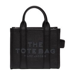 トートバッグ MARC LEATHER BLACK THE TRAVELLER JACOBS BAG TOTE