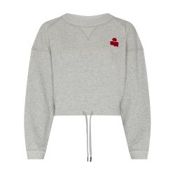 その他 ISABEL MARANT ETOILE MARGO CREWNECK (SW0005FAA1M07E GYRD) Margo Sweatshirt Woman ecru | ISABEL MARANT Official online