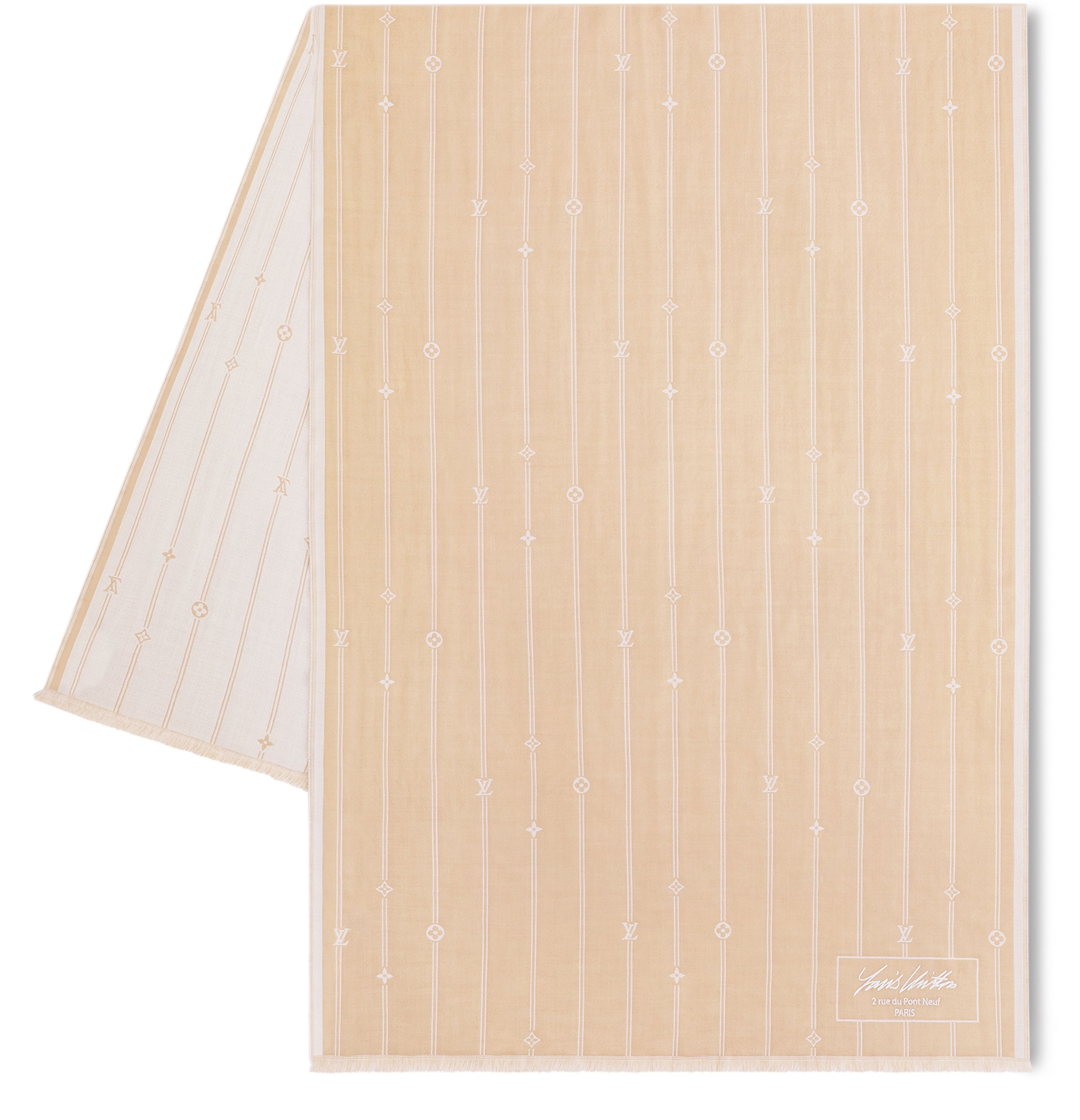 Monogram Stripes Stole thumbnail 5