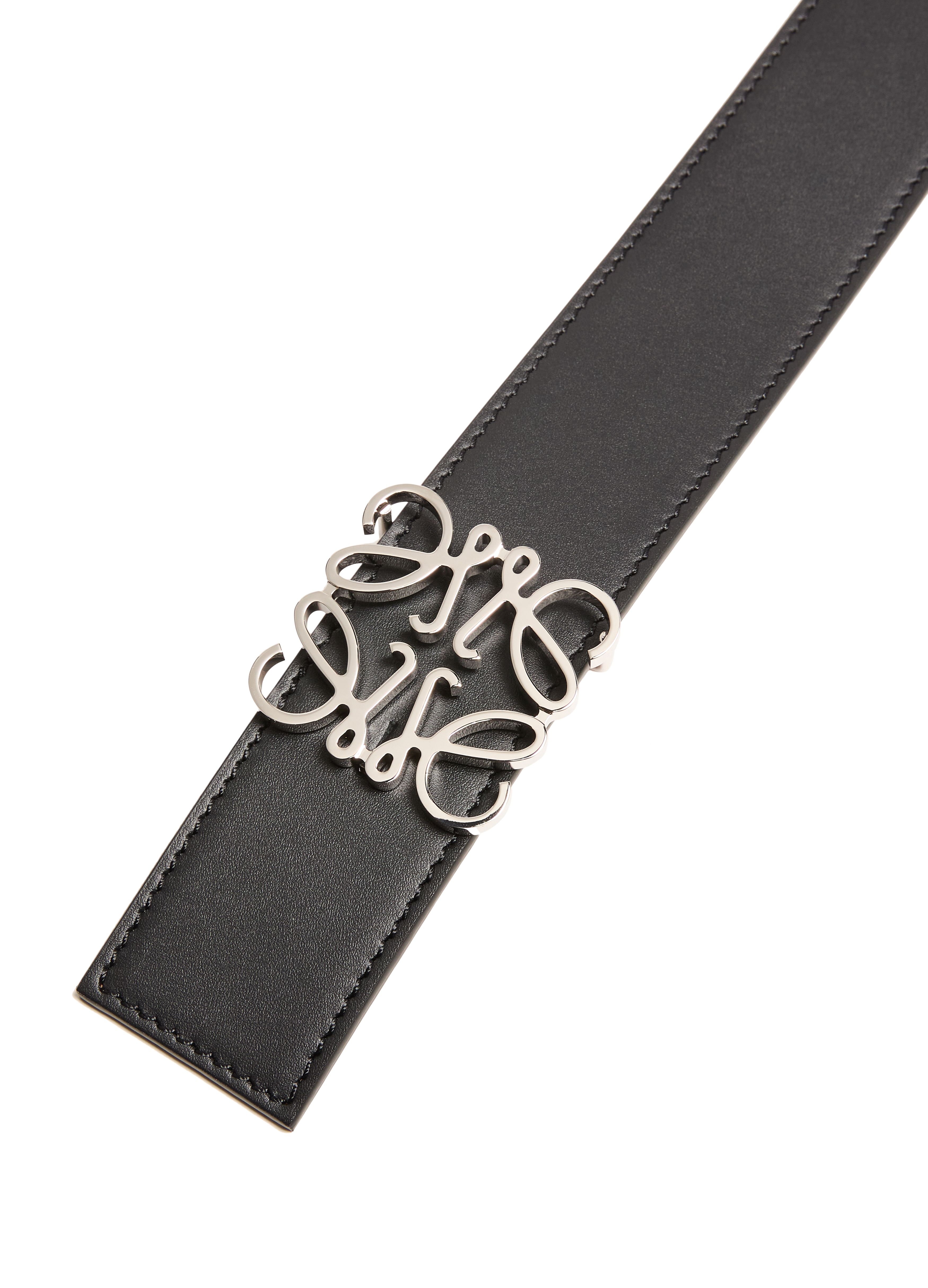Anagram reversible belt in calfskin thumbnail 4