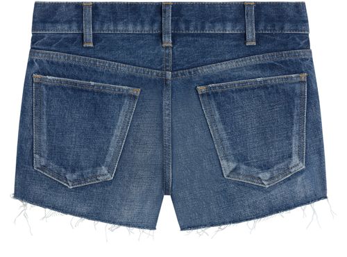 CELINE Mini short en denim