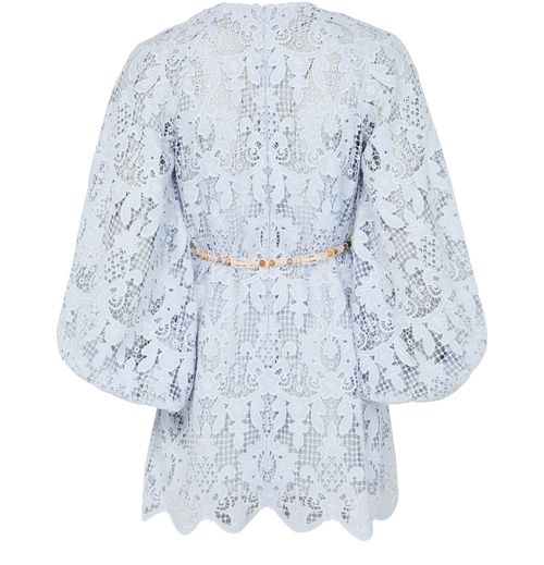 ZIMMERMANN Coco lace tunic mini dress