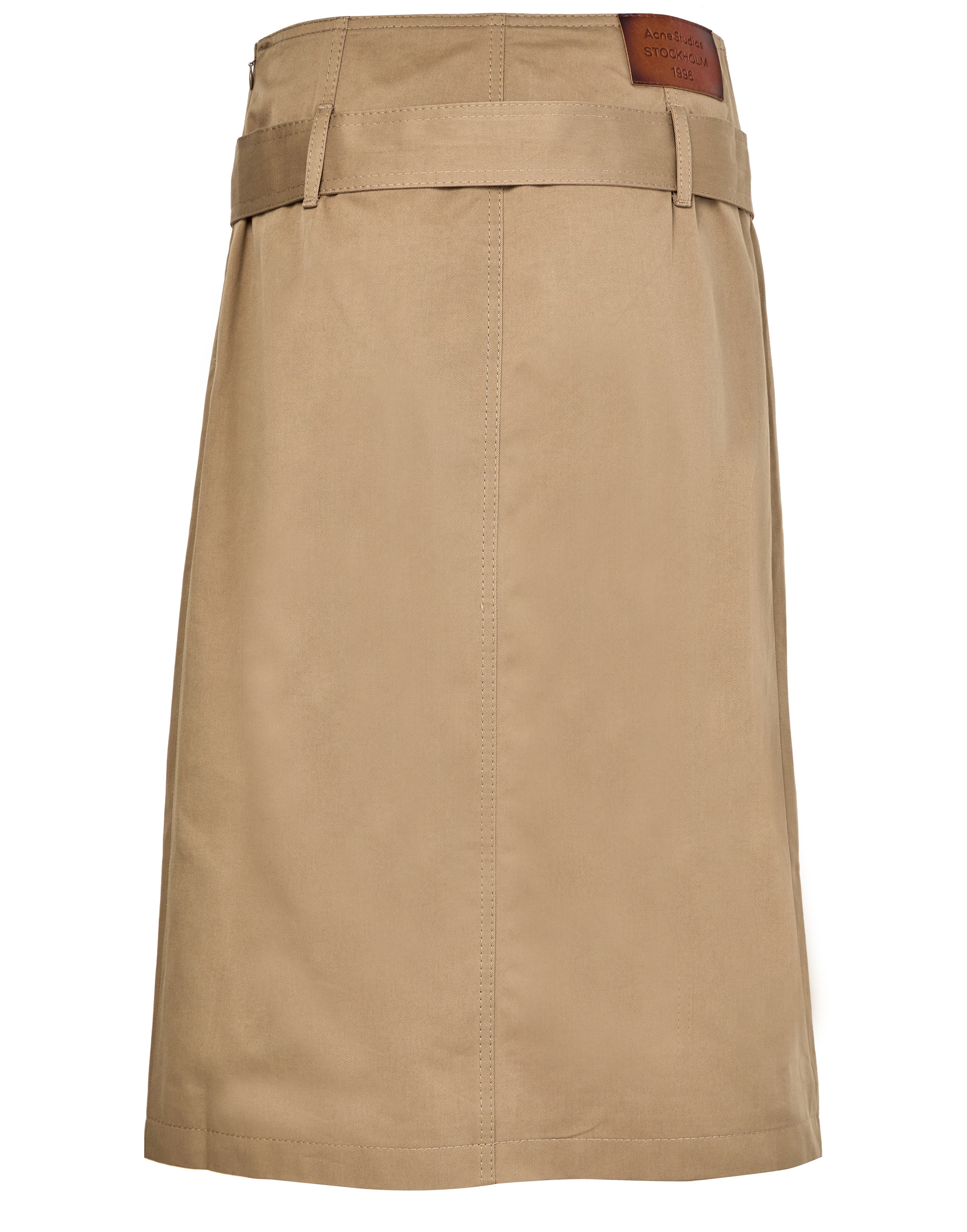 Midi skirt with split thumbnail 3