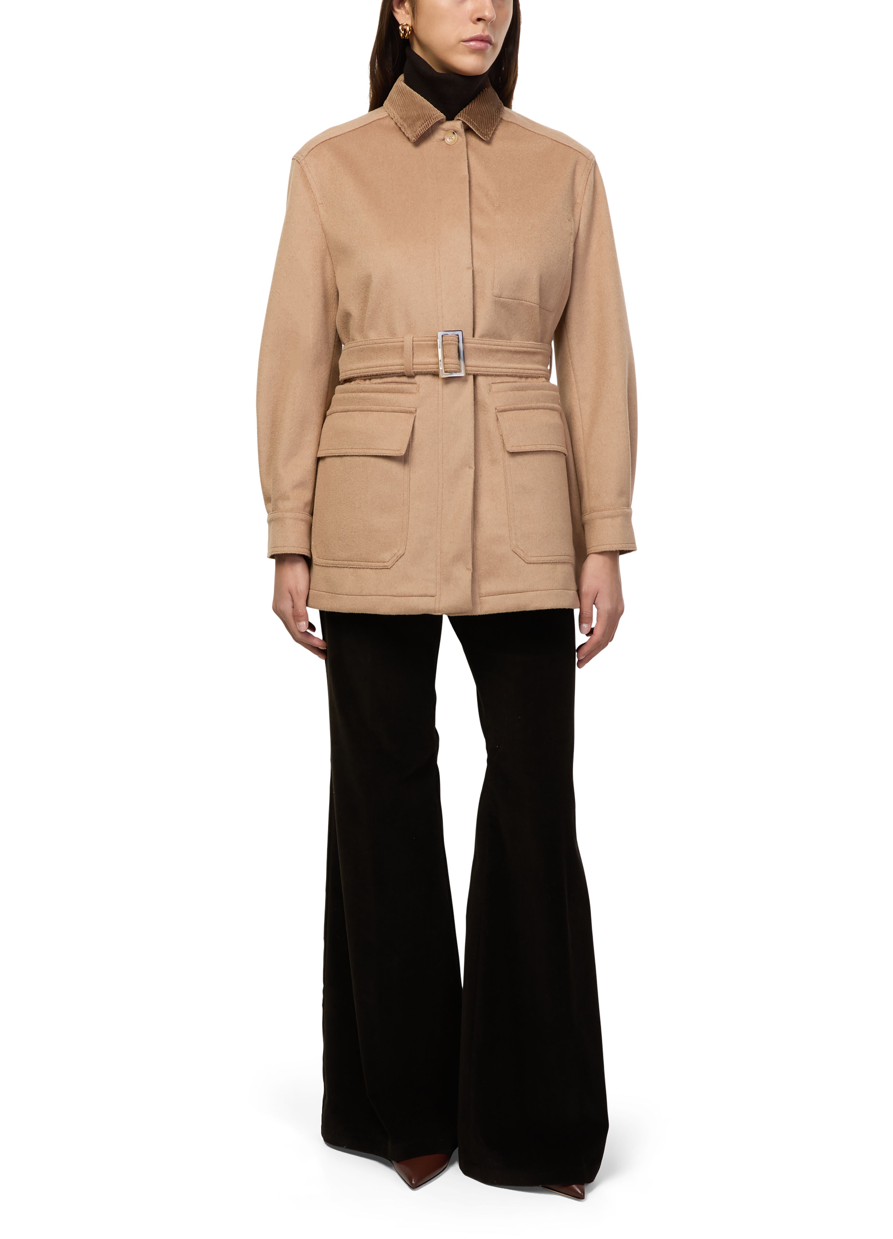 Leva belted coat thumbnail 6