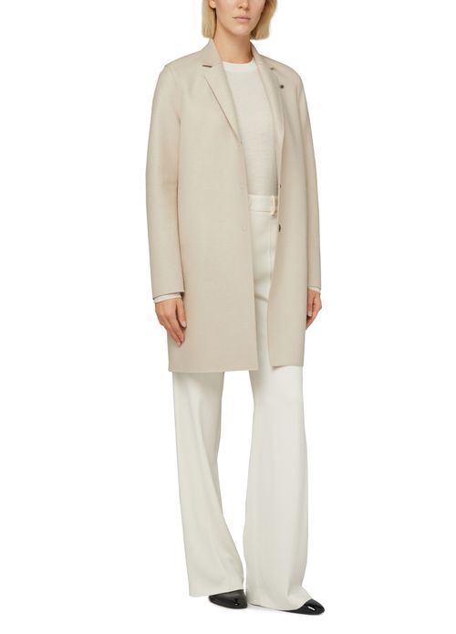 HARRIS WHARF LONDON Manteau en laine pressée Cocoon
