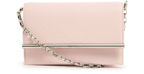 MCQUEEN Mini Cross-Bar satchel bag