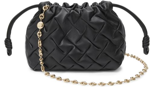 MONCLER Mini Flamenco Purse in pinched nappa calfskin