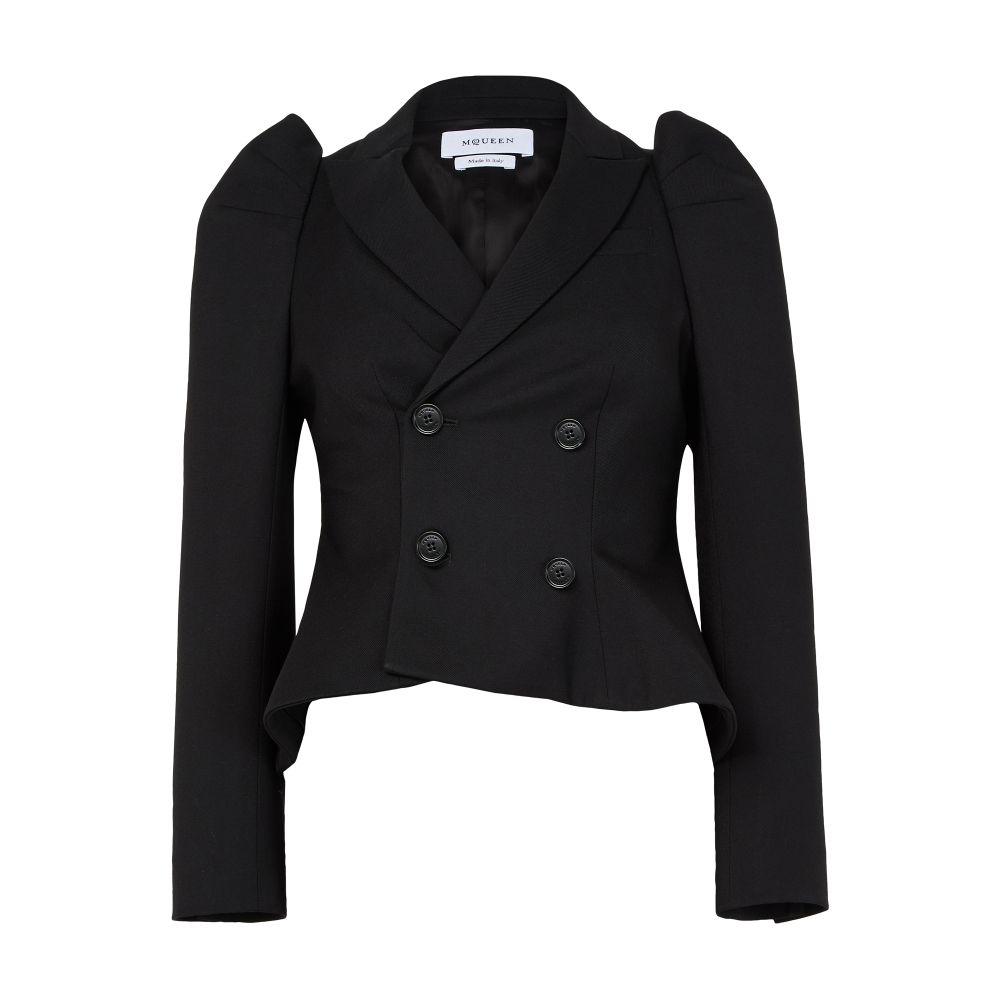 Double breasted cropped jacket thumbnail 7