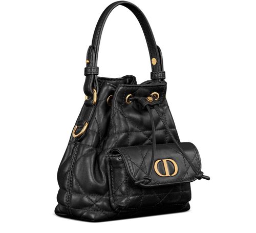 DIOR Dior Caro Nano Bucket Bag