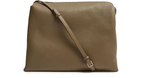 THE ROW Nu Twin crossbody bag in leather