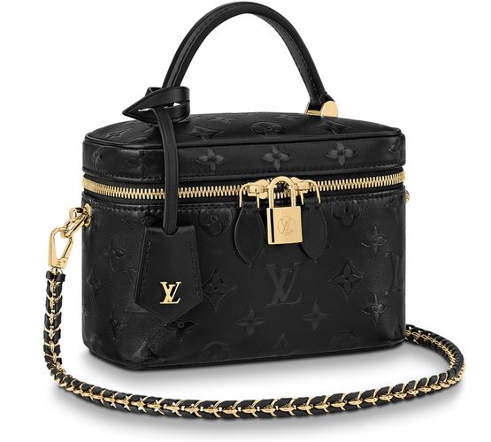 Louis Vuitton Black Braided Leather Chain Shoulder Bag Strap