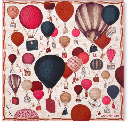 LOUIS VUITTON Up And Away Square 90