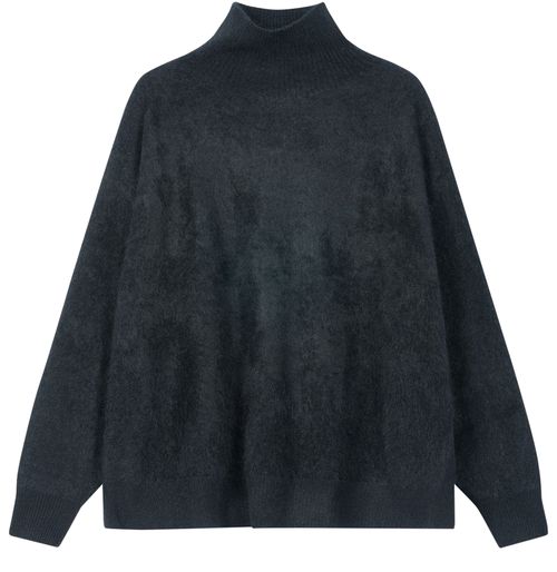 BOMPARD Oversized high-neck brushed cashmere sweater