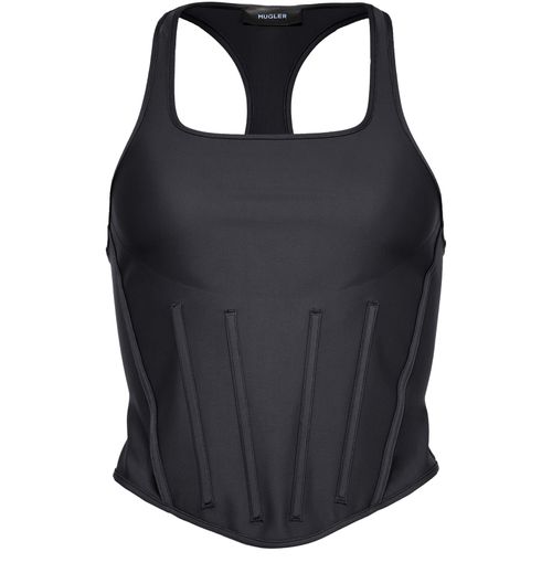 MUGLER Sleeveless top