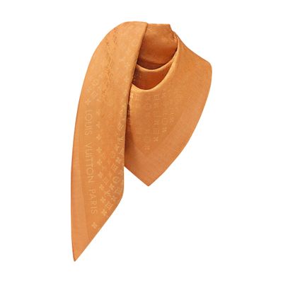 Louis Vuitton Evermore Shawl In Orange