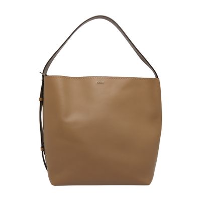 Max Mara Archetipo Bucket Bag In Beige