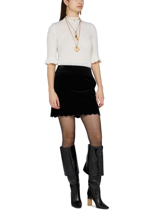 CHLOE Pullover en laine et cachemire