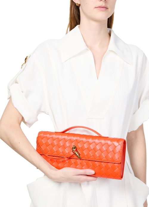 BOTTEGA VENETA Long Andiamo clutch with handle