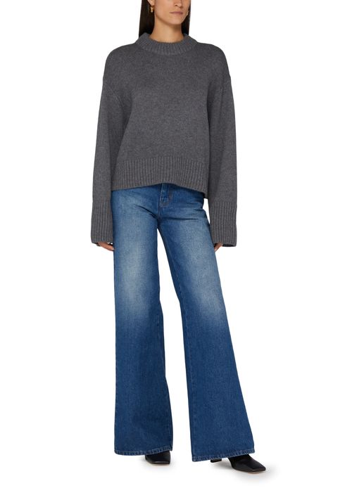 LISA YANG Pull col rond en cachemire Sony