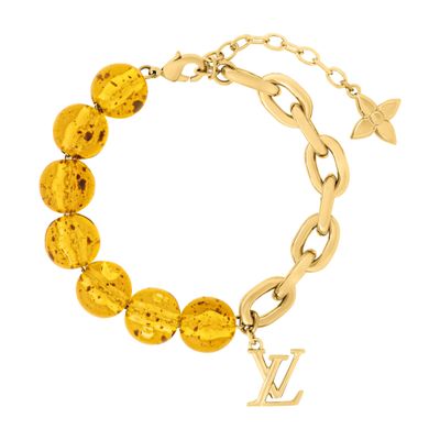 Louis Vuitton Lv Energy Bracelet In Gold