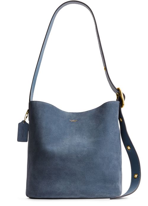 COACH Bleeker suede bucket bag