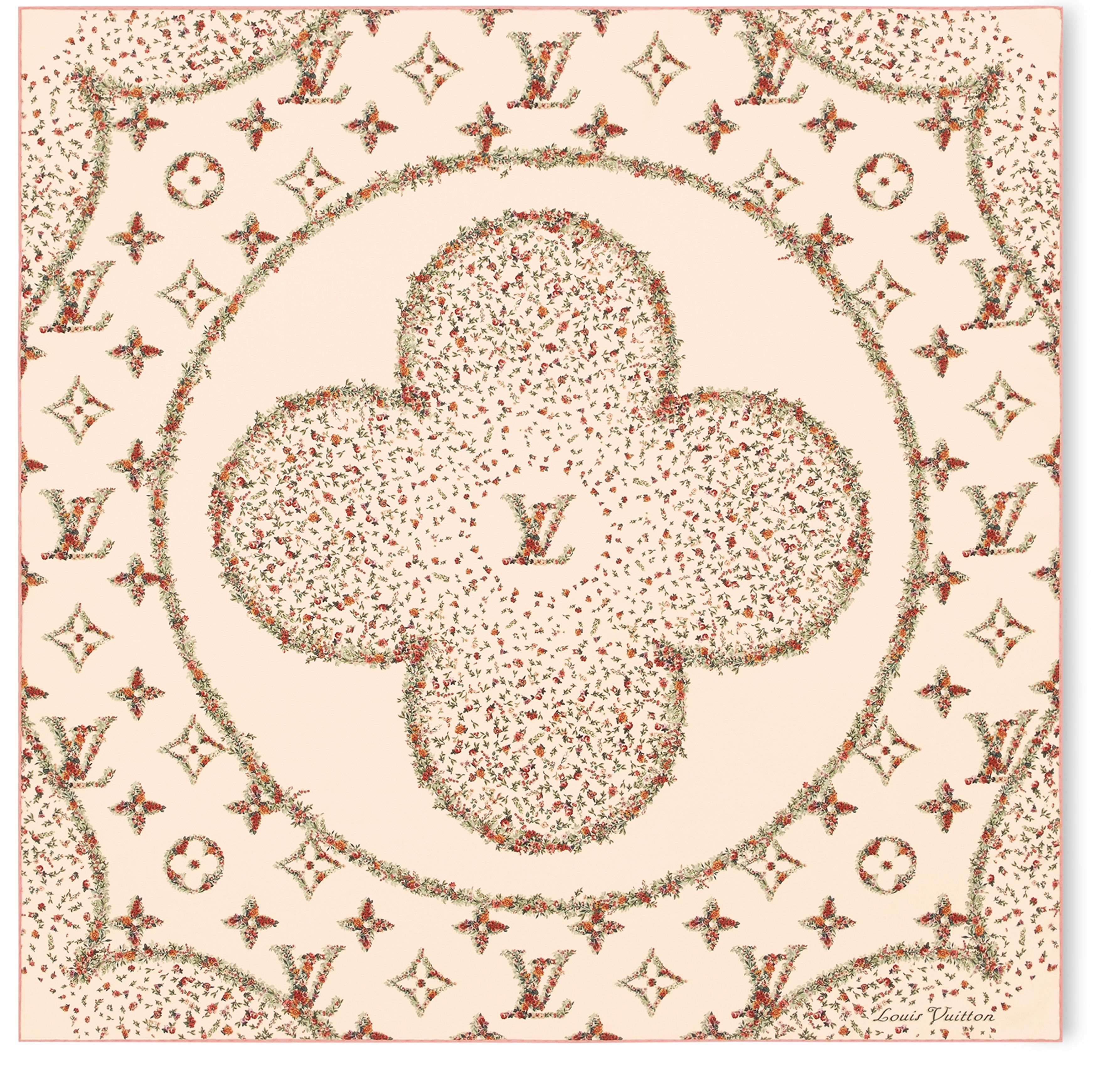 Monogram Flowers Square 90 thumbnail 3