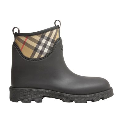 BURBERRY 24cm ソックスブーツ 茶 レザー 4.5 y2k BURBERRY 24cm ソックスブーツ 茶 レザー 4.5 y2k