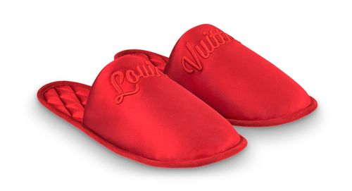 LOUIS VUITTON Chaussons plate LV Suite