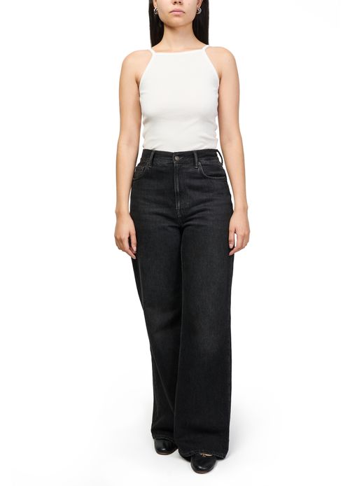 COURREGES Contrast tank top