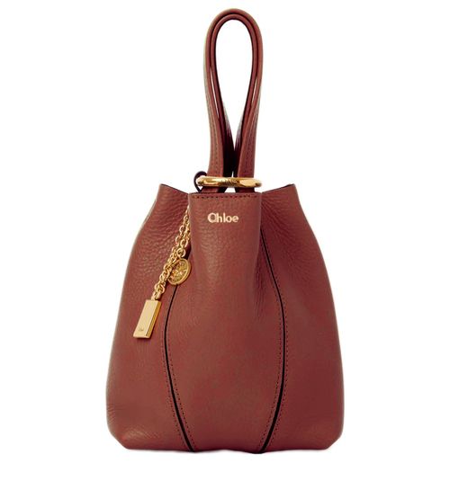 CHLOE Sac cabas en cuir grainé Chloé Spin