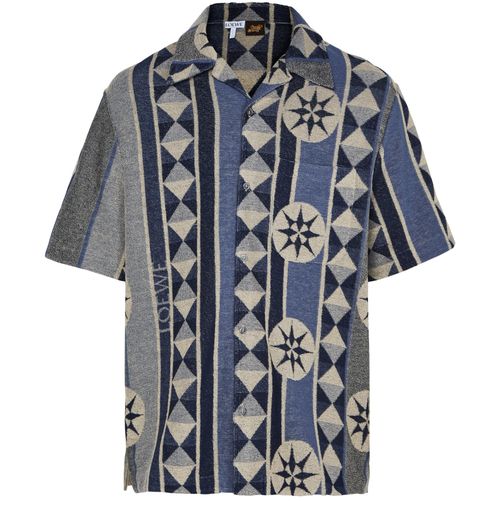 LOEWE Short-sleeved terrycloth shirt