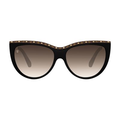 Louis Vuitton La Boum Canvas Sunglasses In Noir