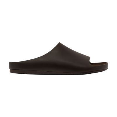 Shop Loewe Lago Sandal In Calfskin In Brown