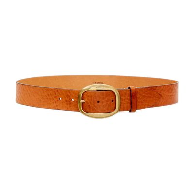 Isabel Marant Slim Dara Belt In Brown