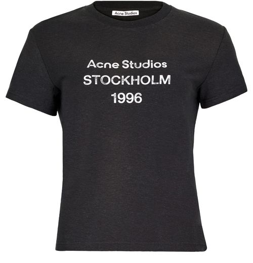 ACNE STUDIOS Kurzarm-T-Shirt mit Logo