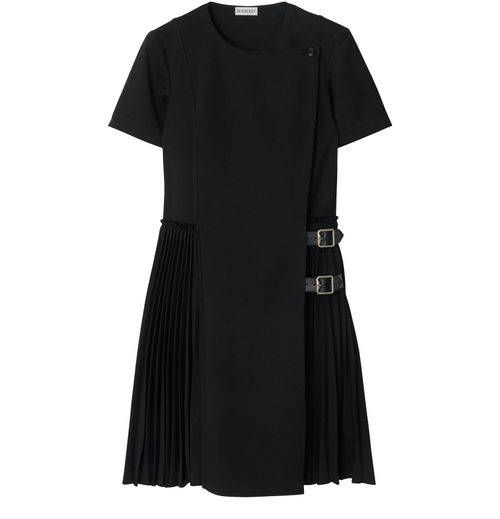 BURBERRY Wool Blend Kilt Dress