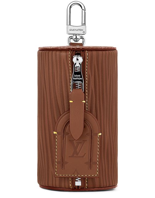 LOUIS VUITTON Soft Polochon Pouch Key Holder and Bag Charm