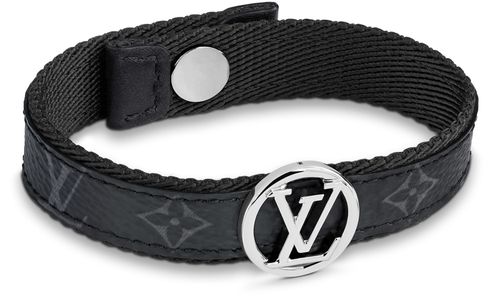 LOUIS VUITTON LV Circle Armband aus Leder