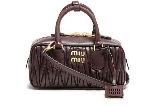 MIU MIU Arcadie quilted nappa leather bag
