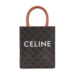 Celine, Bags, Celine Small Drawstring Bag In Triomphe Canvas And Calfskin