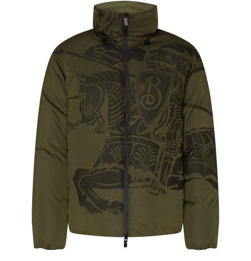 BURBERRY EKD zipped nylon jacket