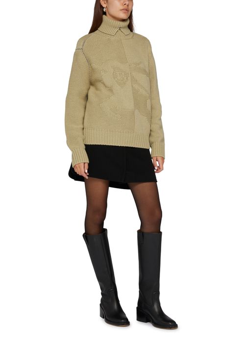 BURBERRY EKD cashmere roll-neck sweater