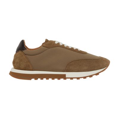 The Row Owen Runners Sneakers In Grey_beige