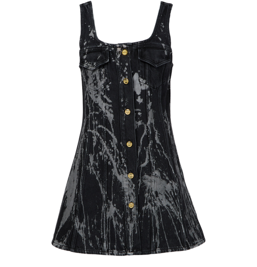 GANNI Minikleid aus schwerem Denim