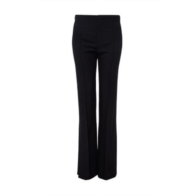 Chloé Straight Leg Trousers In Black