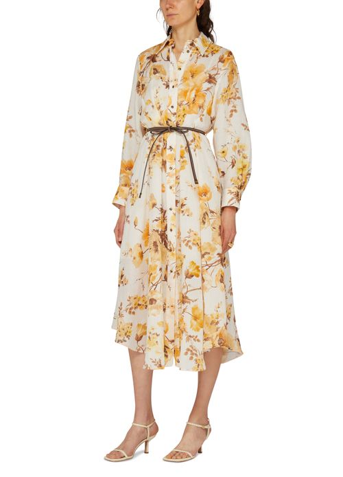 ZIMMERMANN Ottie printed shirt dress