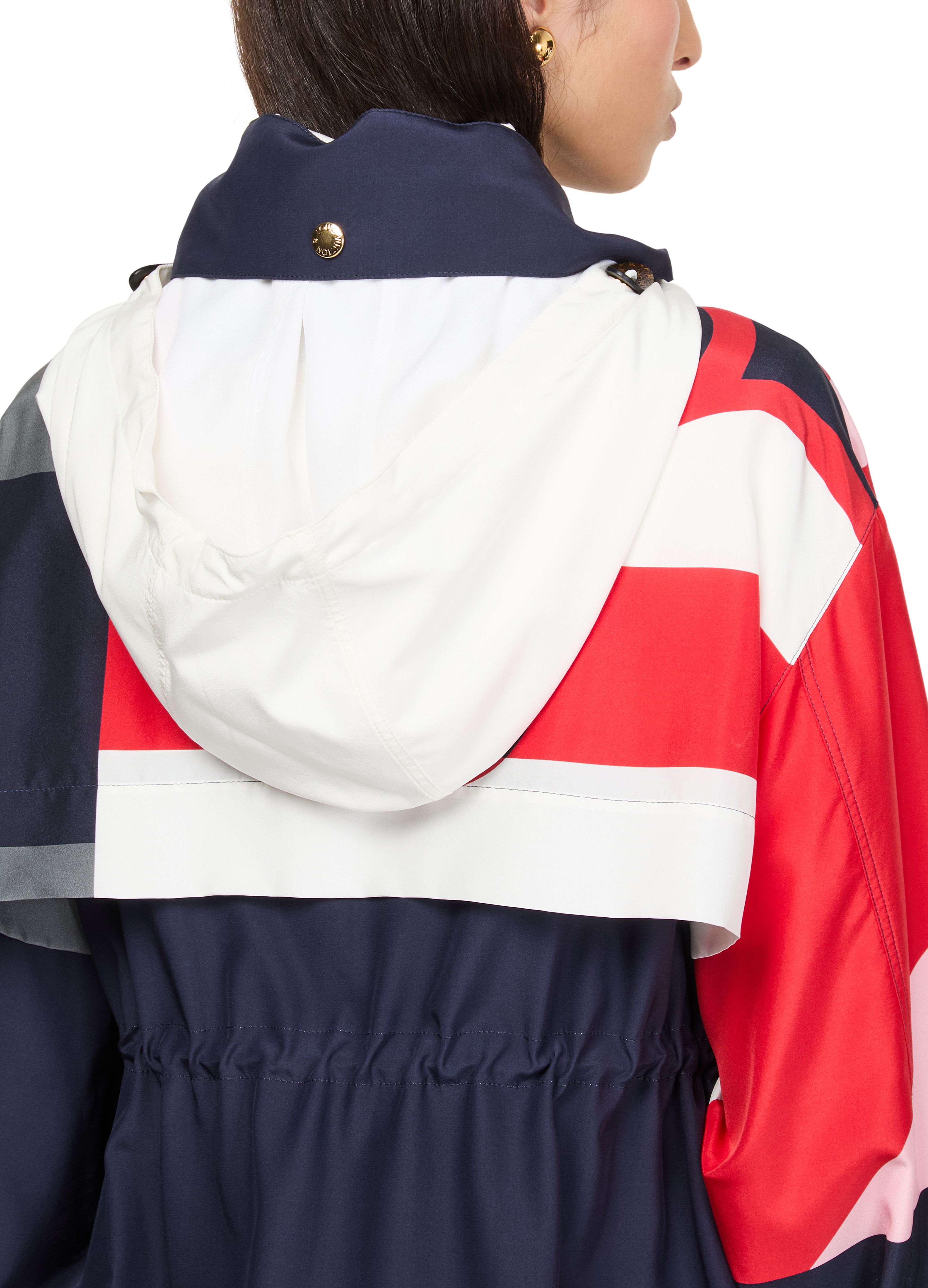 LV x AC Geometric Print Parka thumbnail 6