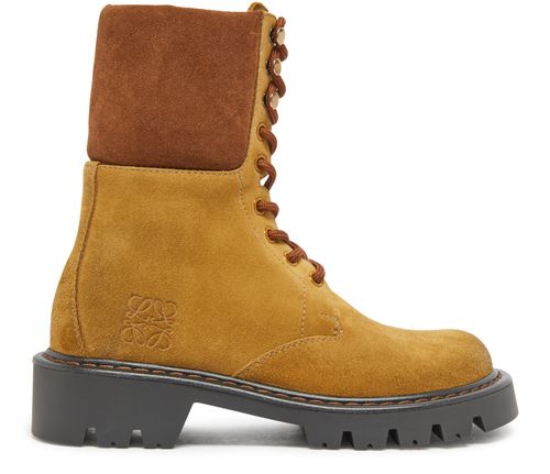 LOEWE Sierra combat lace up boot