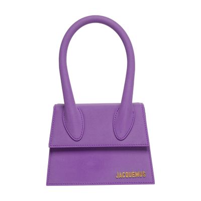 Jacquemus Le Chiquito Moyen Bag In Purple